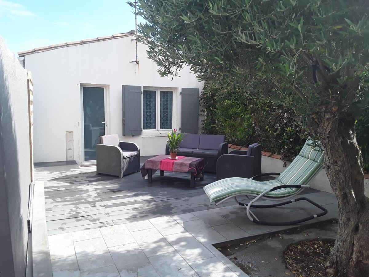 Maison plage de la cible à saint martin de ré 100 m de la plage Villa Exterior foto
